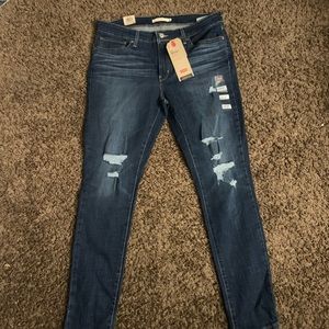 Levi's Women's 711 Mid-Rise Skinny Jeans 32W 30L